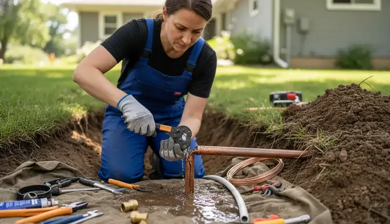 Expert Plumbing Pro - main-water-line-repair